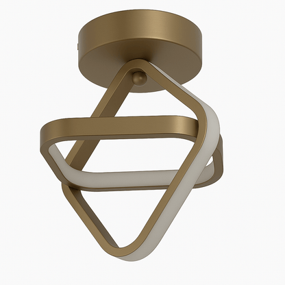 Manaia ceiling light by Residence Supply featuring a stylish design with intricate metal details and warm ambient lighting.