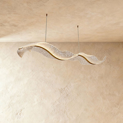 Elegant Marianne chandelier by Residence Supply featuring intricate metalwork and multiple hanging light fixtures.