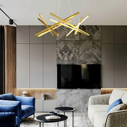 Elegant Maseu chandelier by Residence Supply featuring multiple glass globes and a sleek metal frame for modern lighting.