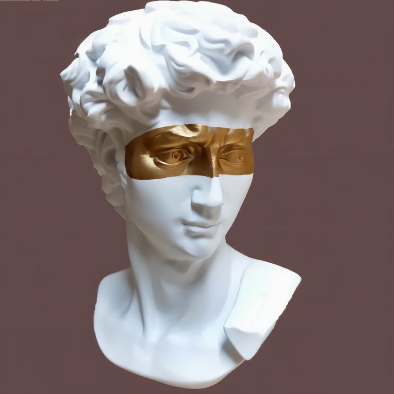 Masked David Figurine - Nuvé