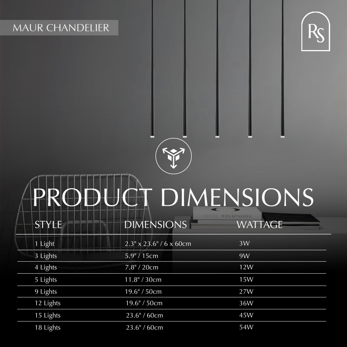 Maur Chandelier - Nuvé