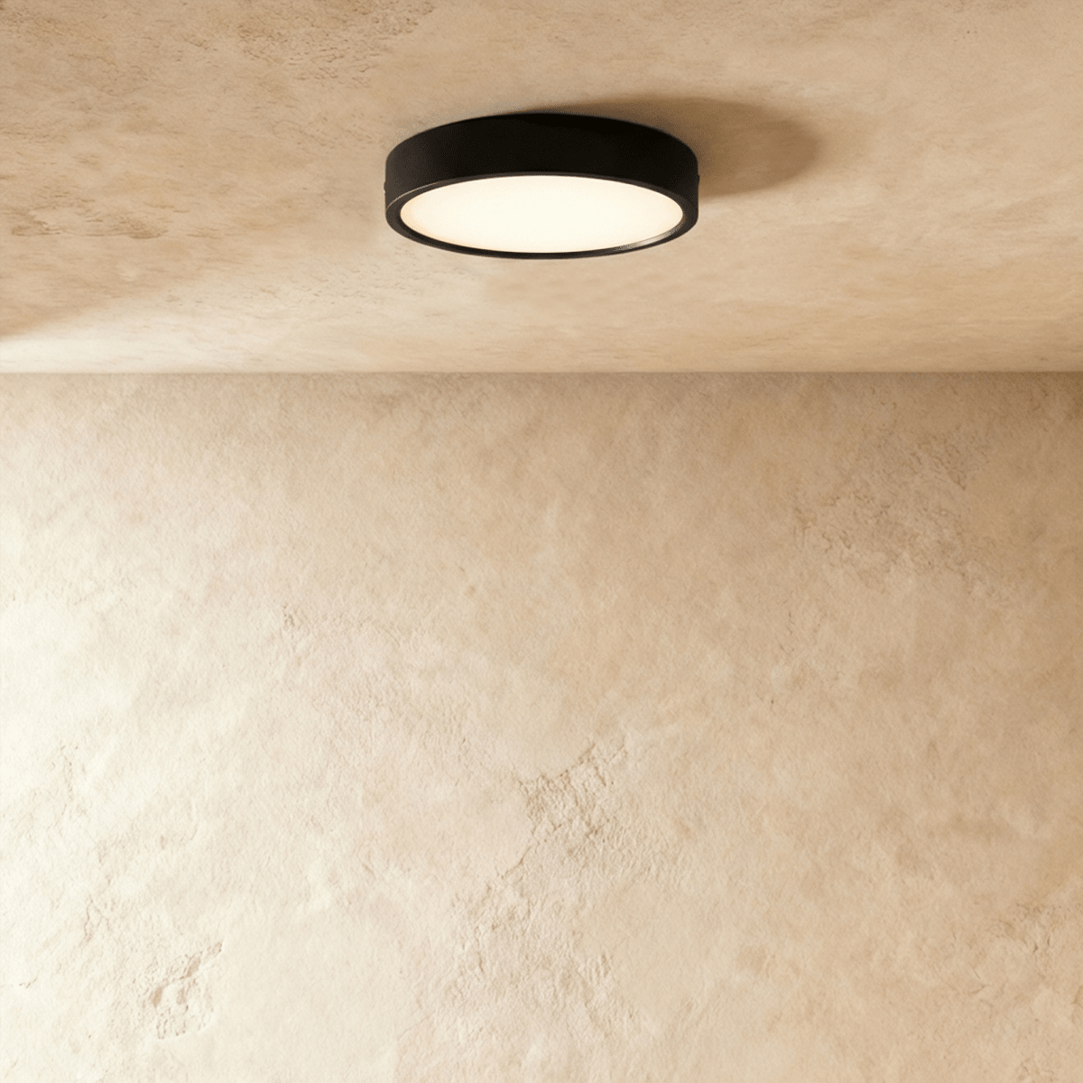 Residence Supply Melor downlight, modern round LED ceiling light with white finish and adjustable trim for indoor lighting.