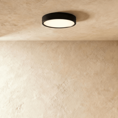 Residence Supply Melor downlight, modern round LED ceiling light with white finish and adjustable trim for indoor lighting.