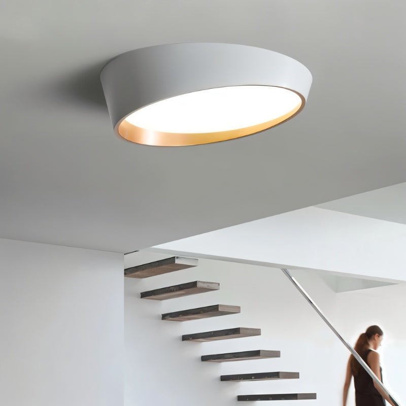 Mia Ceiling Light from Residence Supply featuring a modern design with a sleek metal frame and glass shade for stylish lighting.