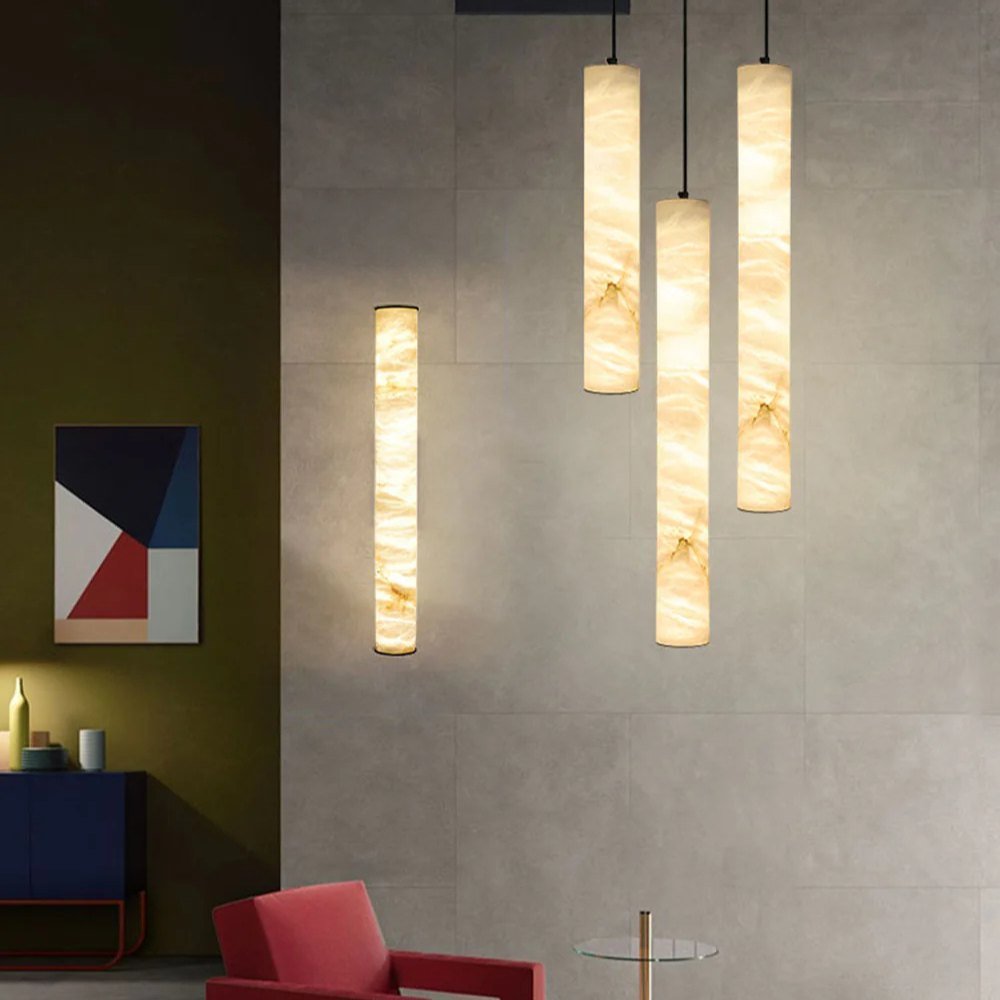 Sten Alabaster Pendant Light