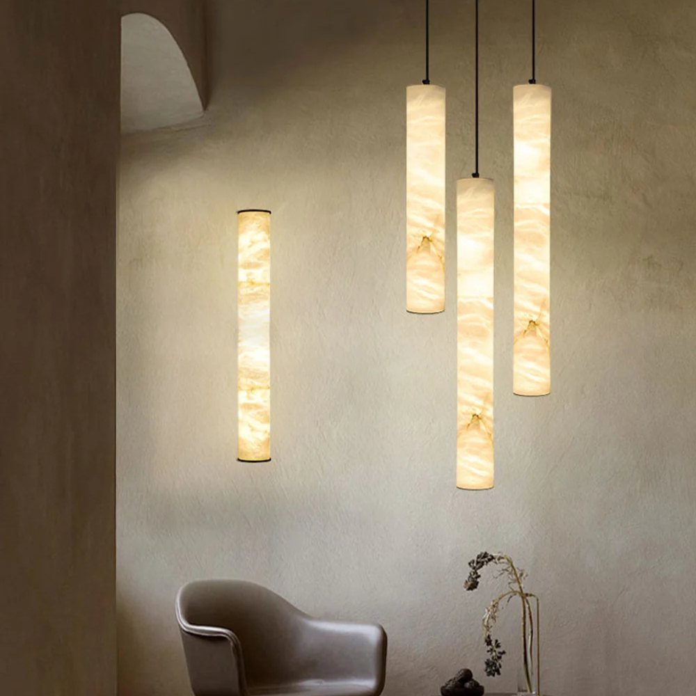 Sten Alabaster Pendant Light