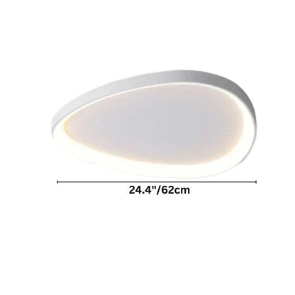 Mila ceiling light by Residence Supply featuring a modern design with a sleek metal finish and integrated LED illumination.