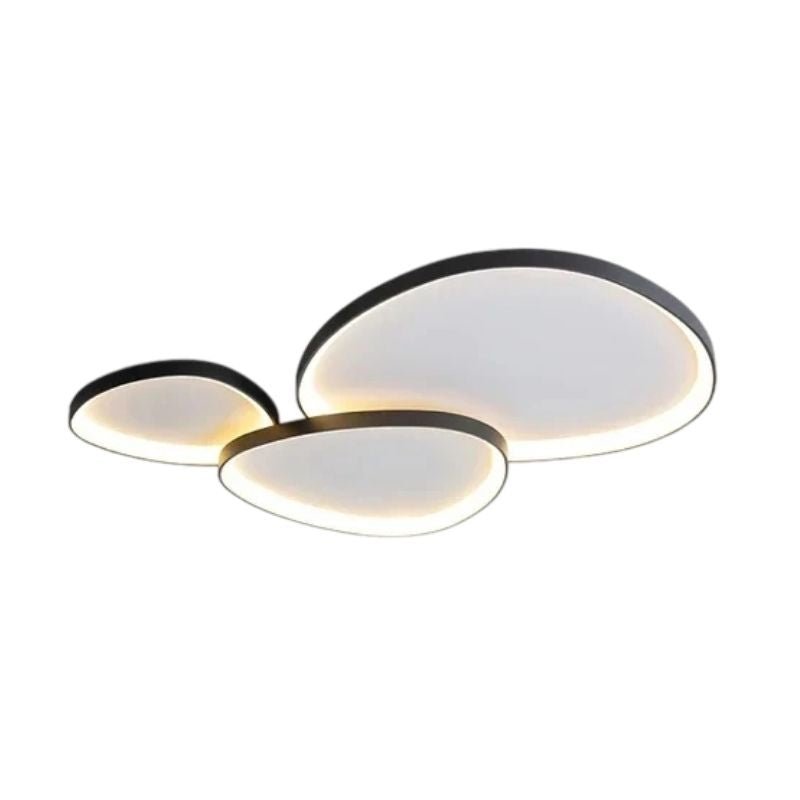 Modern Mila ceiling light by Residence Supply featuring a sleek, minimalist design with a round white fixture and adjustable brightness.