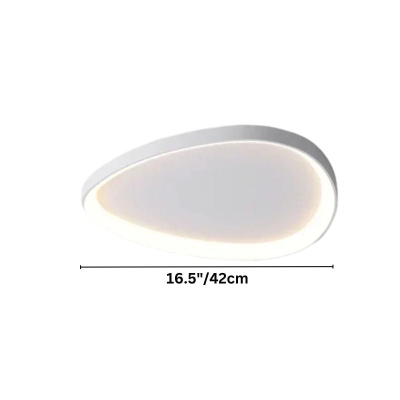 Mila ceiling light fixture by Residence Supply featuring a modern design with a sleek, white finish and multiple bulb sockets.
