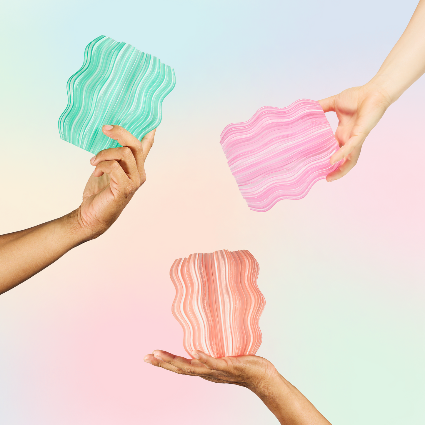 Mini Wavy Lamp - Nuvé