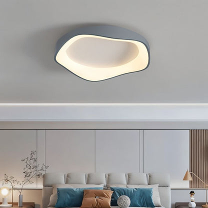Modern Miray Ceiling Light by Residence Supply featuring a sleek design with a glass shade and metal frame.