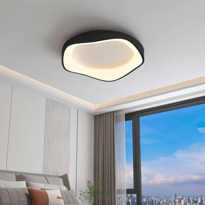 Modern Miray Ceiling Light by Residence Supply, showcasing a sleek, contemporary design with a smooth finish and integrated LED lighting.