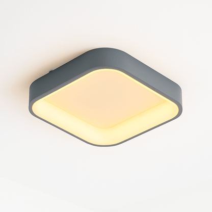 Modern Miray Ceiling Light by Residence Supply, featuring a sleek metal frame and frosted glass diffuser for stylish illumination.