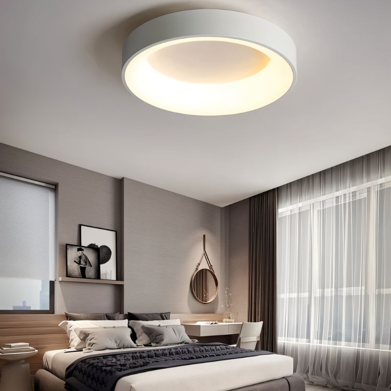 Modern Miray Ceiling Light by Residence Supply featuring a sleek design and warm illumination for contemporary interior decor.