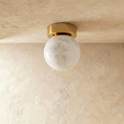 Modern Mirea Ceiling Light by Residence Supply with sleek design and warm illumination, ideal for living rooms or bedrooms.