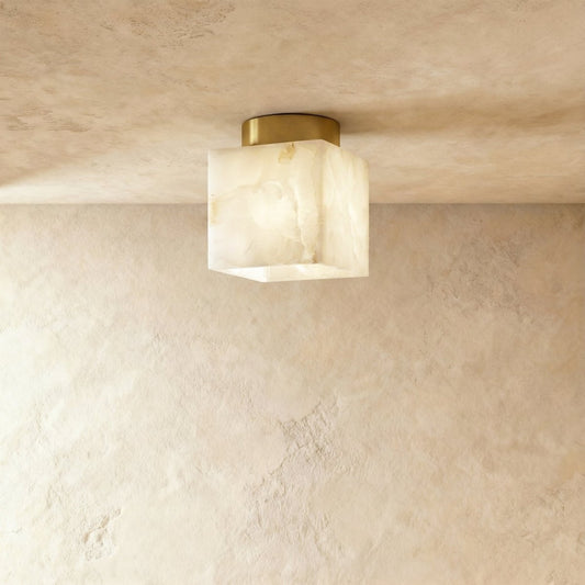 Modern Mirea ceiling light by Residence Supply with sleek design and ambient lighting for living spaces.