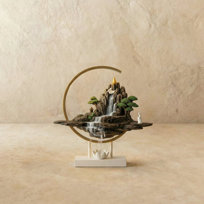 Moonlit Incense Burner Table Lamp - Nuvé