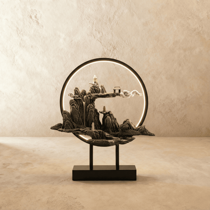 Moonlit Incense Burner Table Lamp - Nuvé