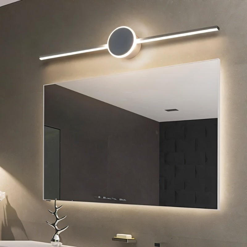 Residence Supply Mura Wall Lamp with sleek modern design, featuring a curved metal arm and minimalist shade for stylish lighting.