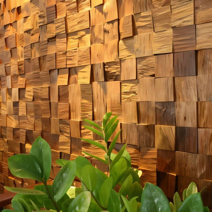 Residence Supply Muram wall panel with textured geometric pattern for modern home decor and wall art in home and garden.
