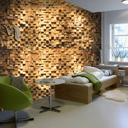 Residence Supply Muram wall panel featuring textured geometric design for modern home wall decor.