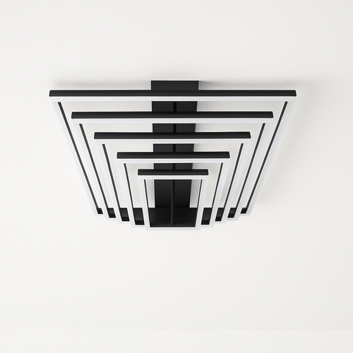 Naia ceiling light by Residence Supply featuring a modern design with a sleek metallic finish and integrated LED lighting.