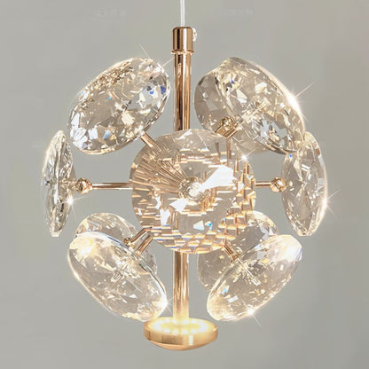Naqi Crystal Wall Lamp by Residence Supply with elegant crystal accents and a sleek metal finish for stylish home lighting.