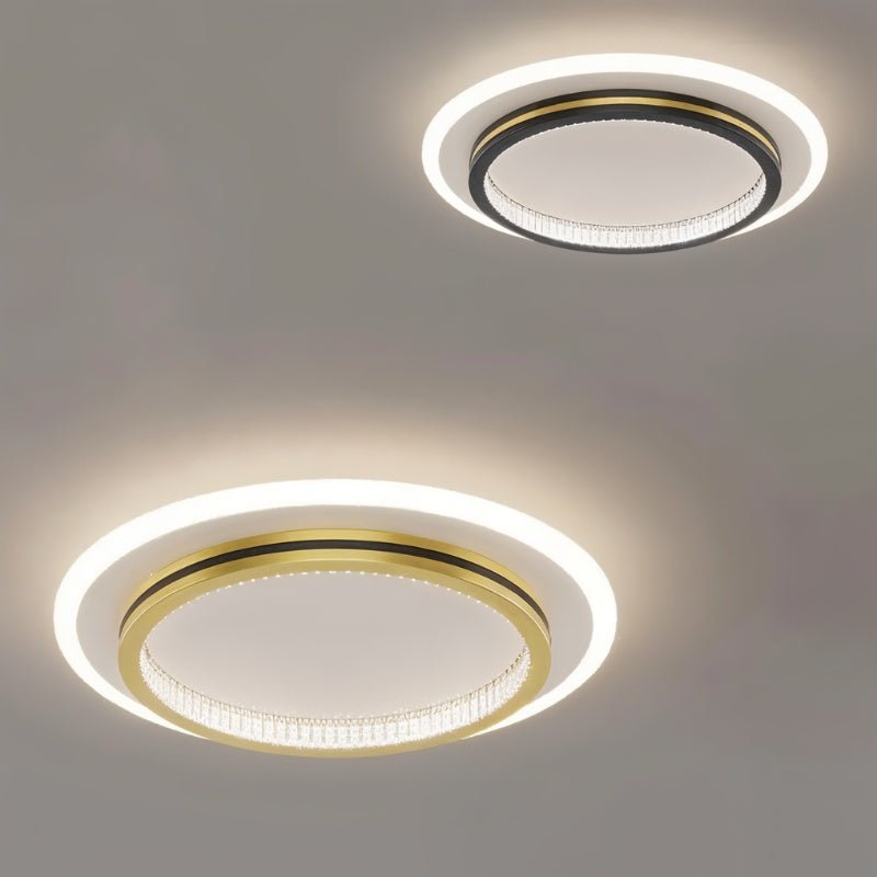 Modern Nar ceiling light by Residence Supply with sleek design and integrated LED illumination for contemporary home lighting.