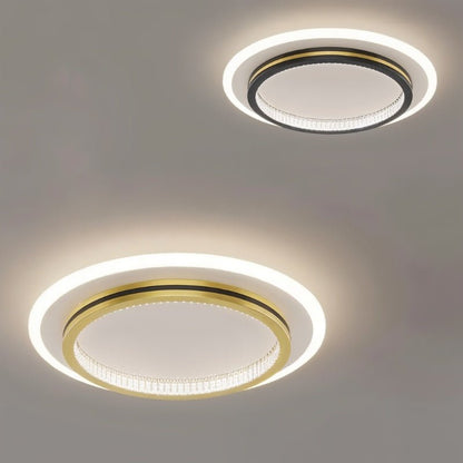 Modern Nar ceiling light by Residence Supply with sleek design and integrated LED illumination for contemporary home lighting.