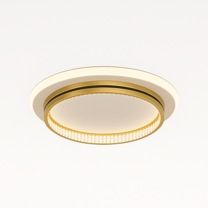 Modern Nar ceiling light by Residence Supply, featuring a sleek, minimalist design with a white diffuser and metal frame.