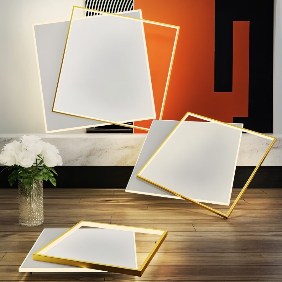 Neirin Ceiling Light by Residence Supply featuring a modern design with a sleek metal finish and glass shade.