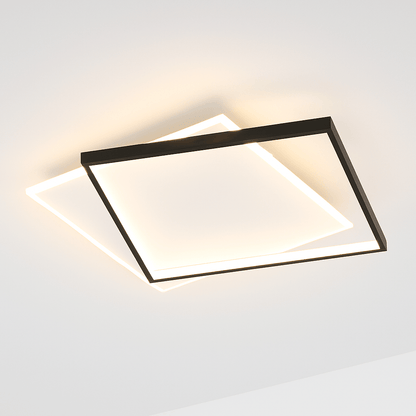 Neirin ceiling light by Residence Supply, modern flush mount fixture with a sleek design and white finish.