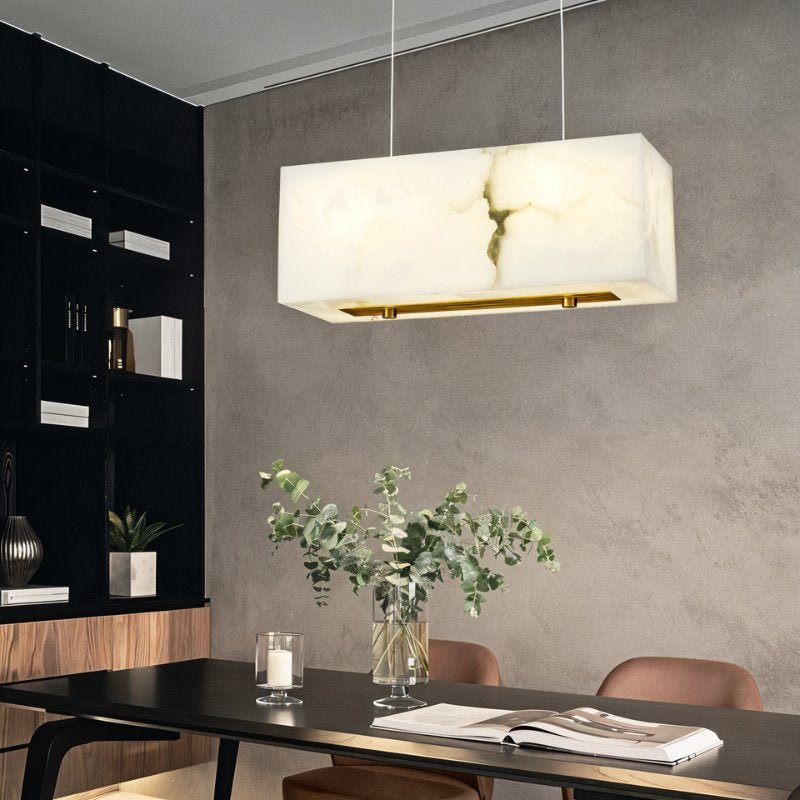 Nekhen Alabaster Chandelier Light - Nuvé