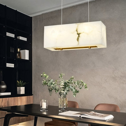 Nekhen Alabaster Chandelier Light - Nuvé