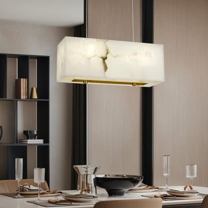 Nekhen Alabaster Chandelier Light - Nuvé