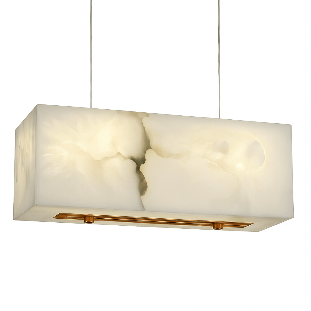 Nekhen Alabaster Chandelier Light - Nuvé