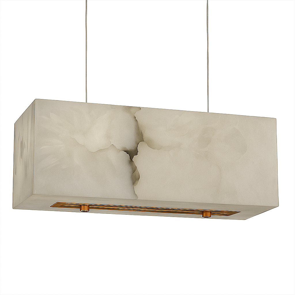 Nekhen Alabaster Chandelier Light - Nuvé