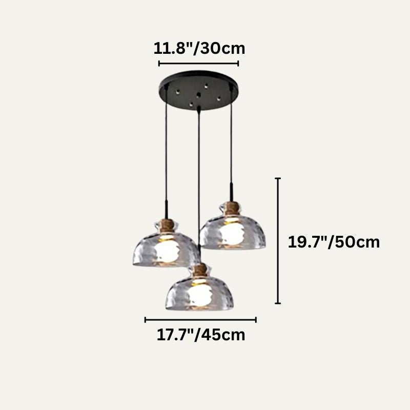 Nivkah Pendant Light by Residence Supply, modern hanging light fixture with a sleek design and metal finish.