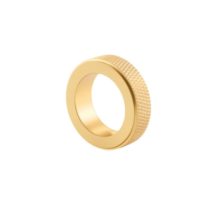 Cylindrical knurled Noah cabinet knob in matte finish, Residence Supply home hardware for drawers and cabinets.
