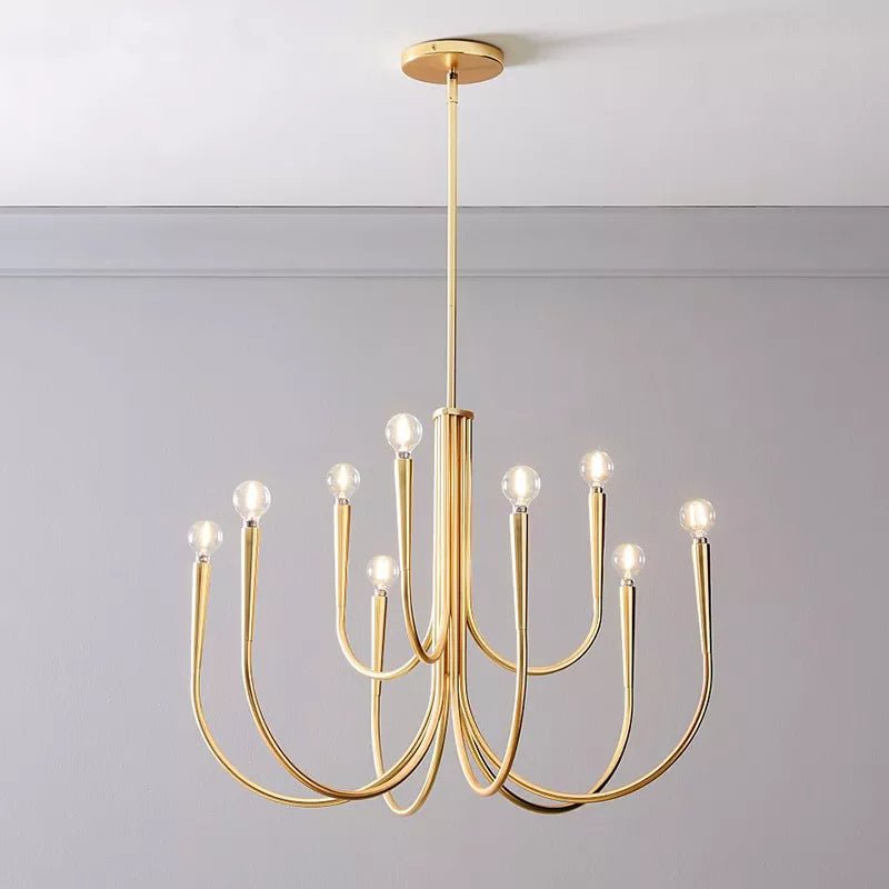 Elegant Noelle Chandelier by Residence Supply featuring intricate design and multiple light fixtures for stylish illumination.