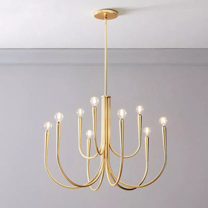 Elegant Noelle Chandelier by Residence Supply featuring intricate design and multiple light fixtures for stylish illumination.