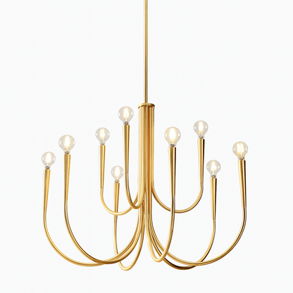 Elegant Noelle Chandelier by Residence Supply featuring intricate metalwork and multiple candle-style lights.