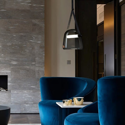 Modern Nola Pendant Light by Residence Supply with sleek metal finish and adjustable cord for versatile interior lighting.