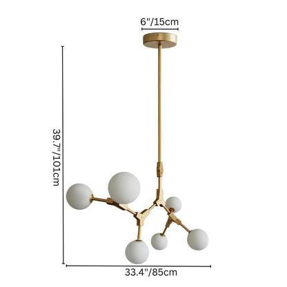 Elegant Noxira chandelier by Residence Supply with intricate metalwork and multiple hanging light fixtures.