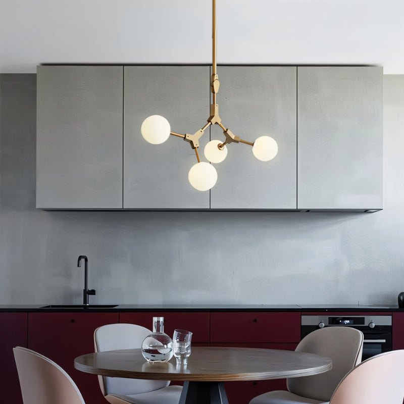 Elegant Noxira chandelier by Residence Supply featuring intricate metalwork and multiple light fixtures for a stylish lighting centerpiece.