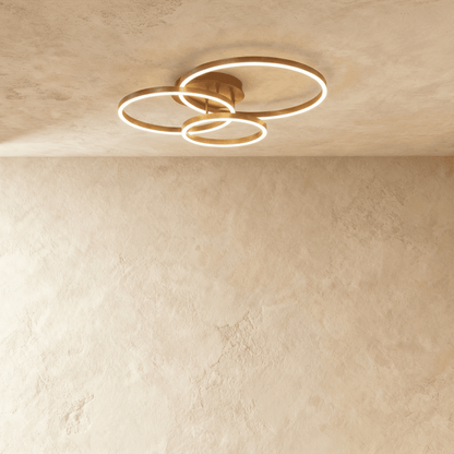 Nuri Ceiling Light by Residence Supply featuring a modern, minimalist design with a sleek metal finish for contemporary home decor.
