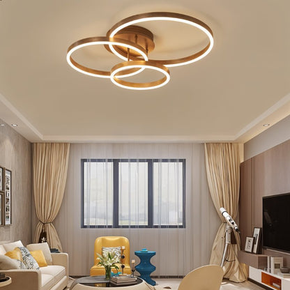 Nuri Ceiling Light by Residence Supply, modern fixture with sleek design and soft illumination for living spaces.