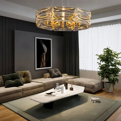 Nyvora Round Chandelier - Nuvé