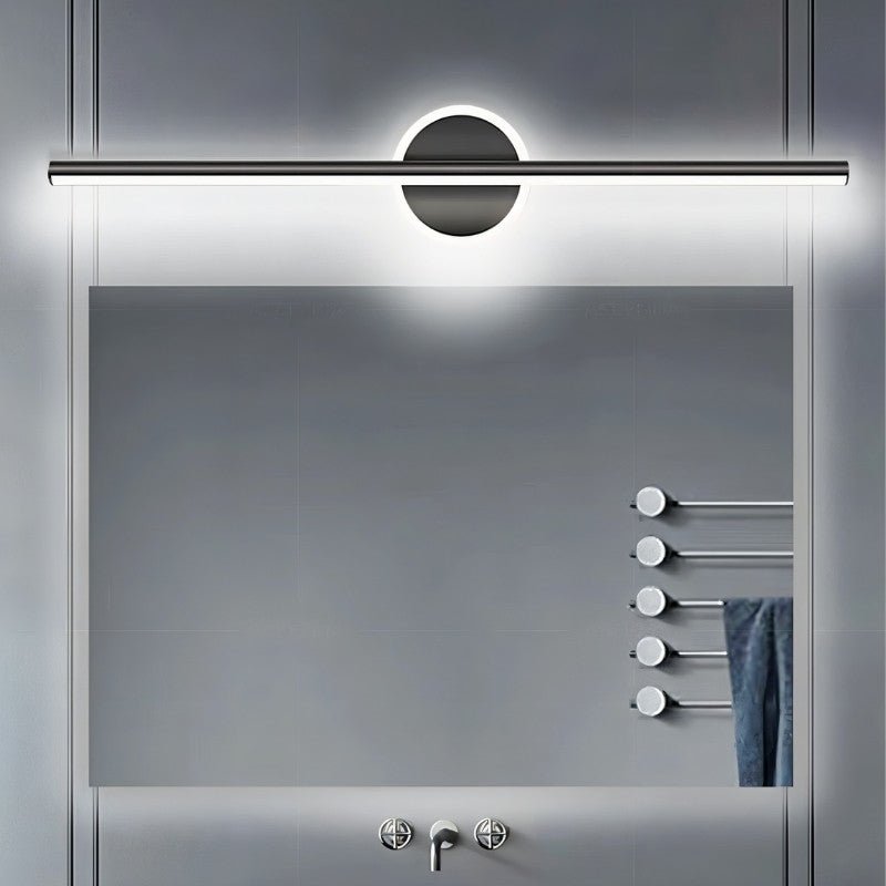 Nyxtra Wall Lamp by Residence Supply, modern bathroom vanity lighting fixture with sleek design and bright illumination.