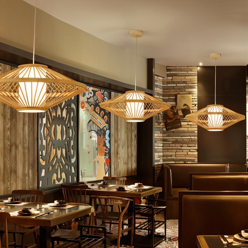 Oasis Rattan Pendant Light Collection - Nuvé